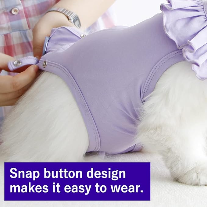 Cat Recovery Suit for Abdominal Wounds and Skin Diseases, Breathable Surgical Recovery Shirt After Surgery Wear Anti Licking Wounds,E-Collar Alternative for Cats Pet Kitten(RSC01-orange-l)