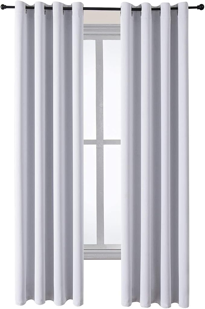 ChrisDowa Grommet Room Darkening Curtains