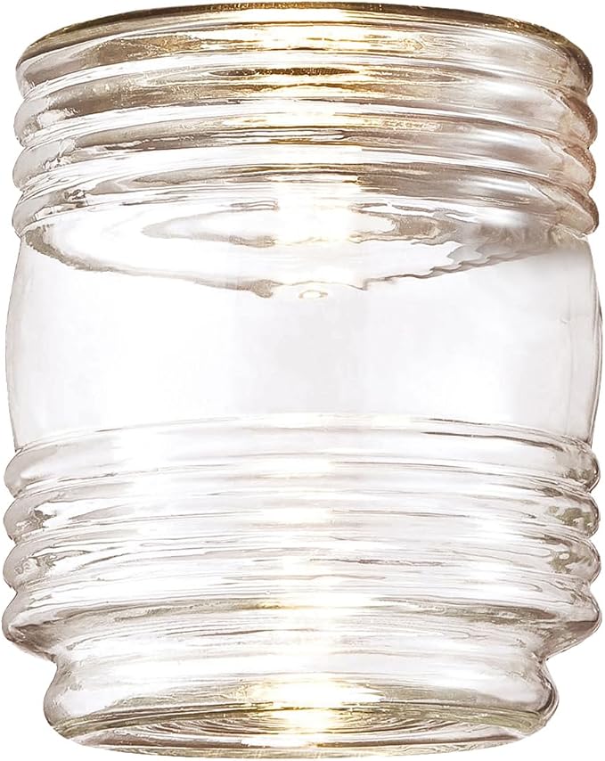 Jelly Jar Light Replacement Glass, 3-Inch Opening – Design House
