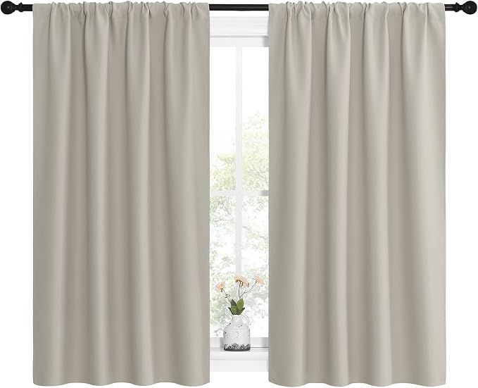 NICETOWN Blackout Curtains for Living Curtains, Room Darkening Window Curtain