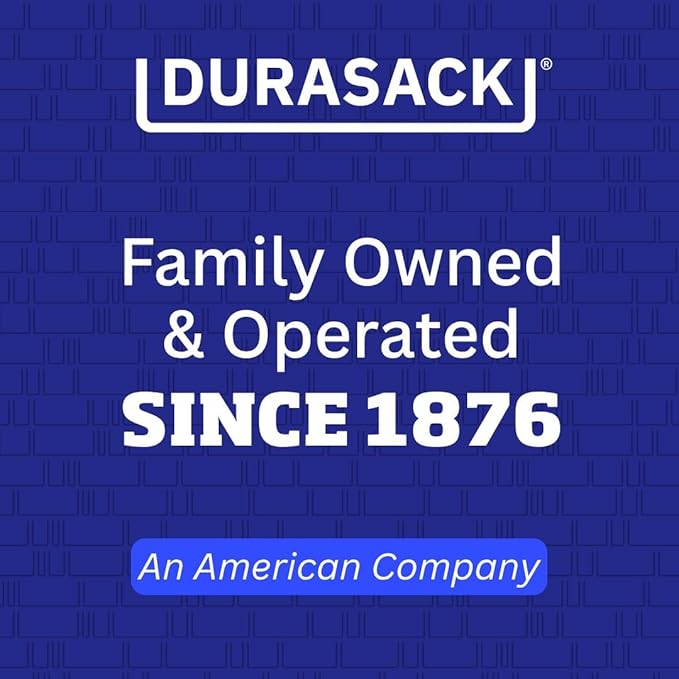DURASACK Heavy Duty Storage Tote Bag with Zipper Top 22-Gallon Rugged Woven Polypropylene Moving Bag, Reusable Self-Standing Design, Holds up to 500 Pounds, Single, Green