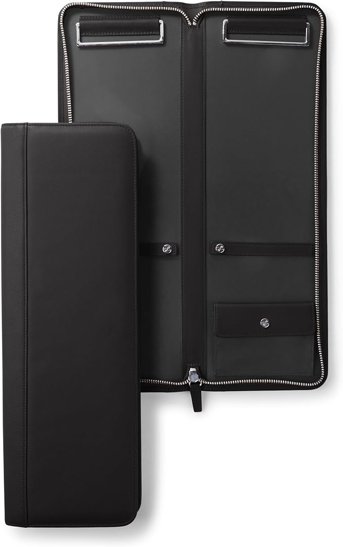 Leatherology Black Onyx Tie Case
