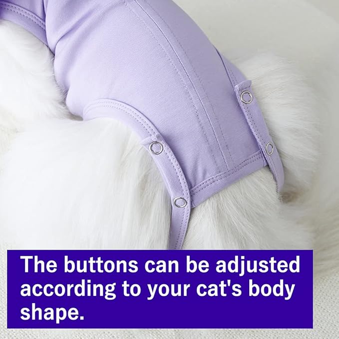 Cat Recovery Suit for Abdominal Wounds and Skin Diseases,Breathable Surgical Recovery Shirt After Surgery Wear Anti Licking Wounds,E-Collar Alternative for Female Cats Kitten(RSC01-green-m)