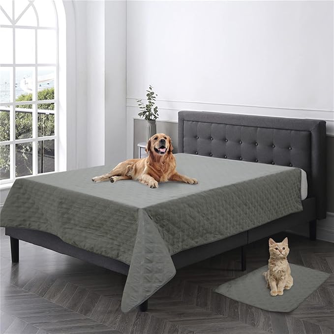 W aterproof Dog Blanket, Soft Dog Bed Cover Pet Blankets,Pet Furniture Cover,Washable Dog Sofa Cushion,for Bed Couch, (XS:52 * 82in) 132 * 208cm