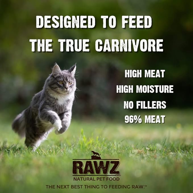 Rawz Natural Premium Pate Canned Cat Wet Food - Made with Real Meat Ingredients No BPA or Gums - 5.5oz Cans 24 Count (Beef & Beef Liver)