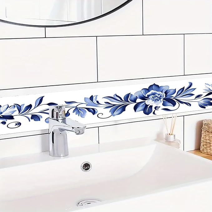 HOMETITUTE Wallpaper Border Peel and Stick Decorative Wall Trim Self Adhesive
