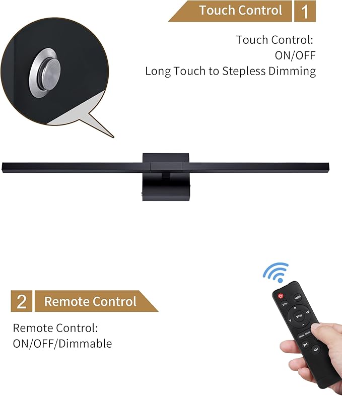 8000mAh Battery Operated Wall Sconce