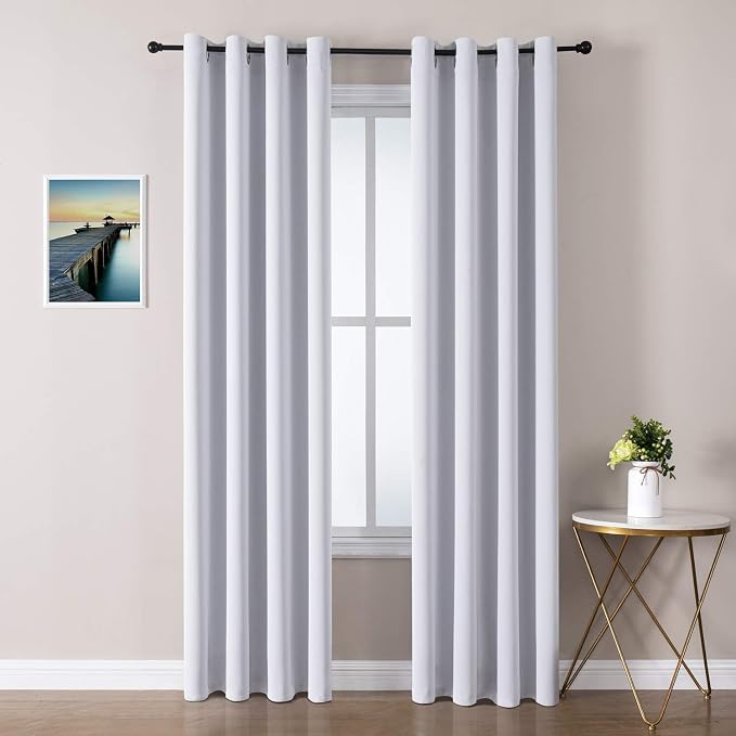 ChrisDowa Grommet Room Darkening Curtains