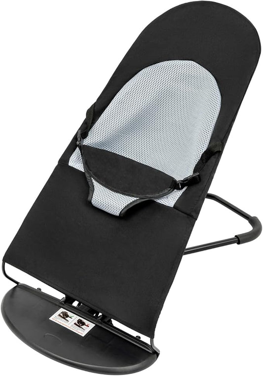 Pet Rocking Chair Small Dogs, Portable Foldable Rocker Bed 33lbs, Stainless Steel Breathable Mesh, Adjustable Height Outdoor Swing Bed 3.97lbs