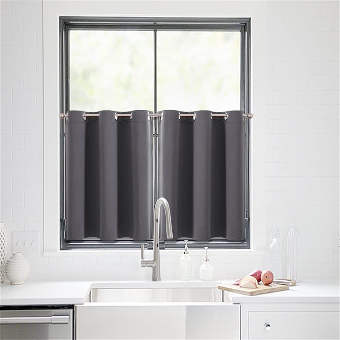 ChrisDowa Small Window Curtains