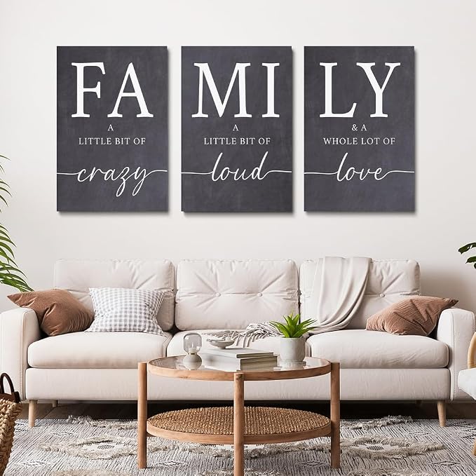 GUBIYU Home Wall Decor for Living Room & Dining Room