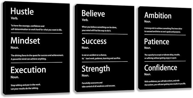 Motivational Wall Decor Paintings Inspirational Office Wall Decor Posters