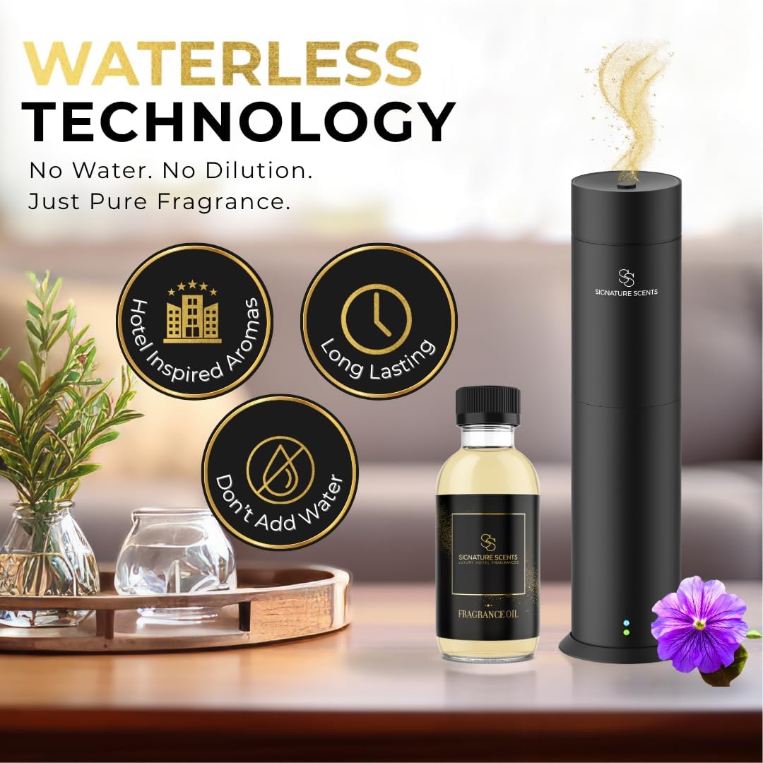 Luxury Hotel Fragrances - Hotel Fragrance Oil - Diffuser Oil Blends for Aromatherapy (Sanctuary Suite) 4.05 Fl Oz (120ml)