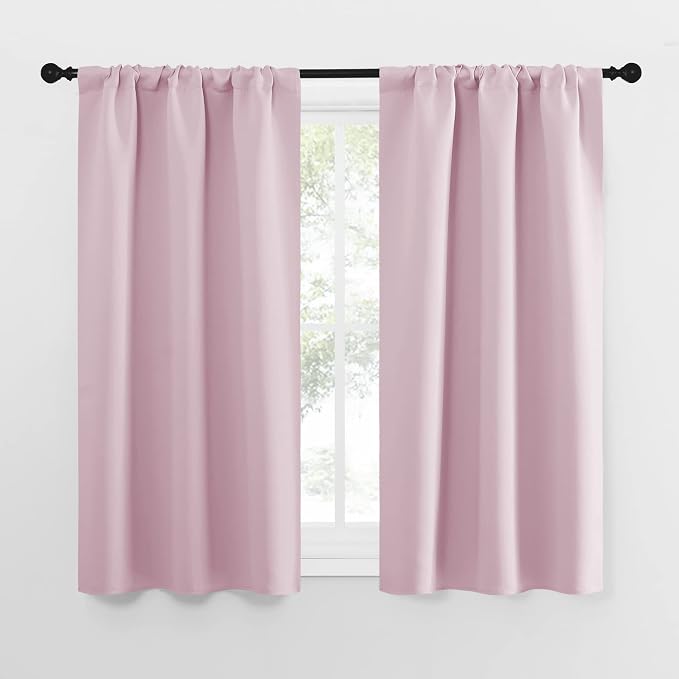 NICETOWN Kitchen Curtains, Privacy & Light Block Out Window Curtains & Drapes