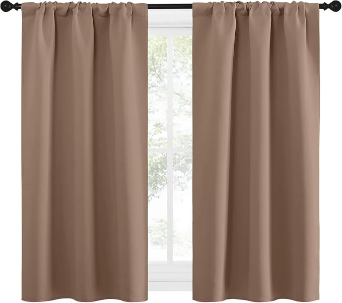 NICETOWN RV Blackout Curtains for Camper Windows, Window Treatment Thermal