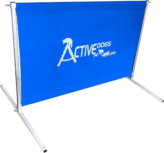 ActiveDogs.com IGP IPO Schutzhund Standard Hurdle Jump w/Carrying Bag - All Aluminum Design - Agility Training Jump - Easy to Transport