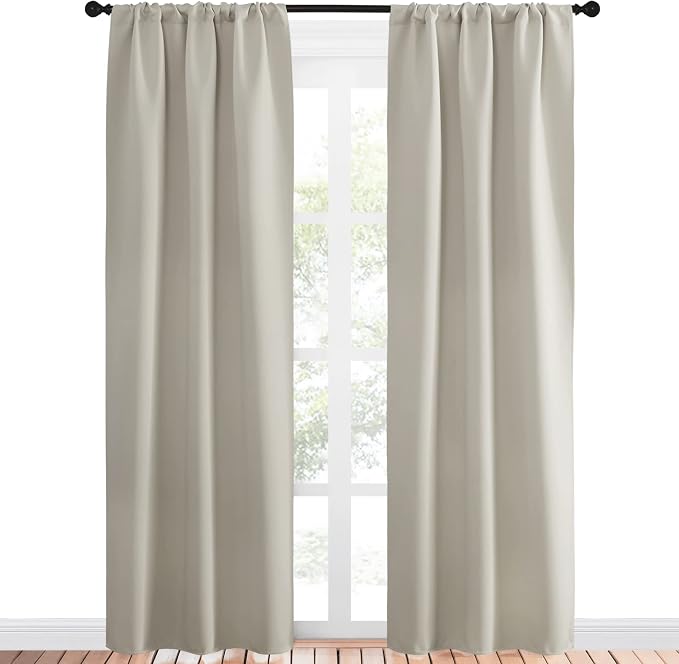 NICETOWN Blackout Curtains for Living Curtains, Room Darkening Window Curtain