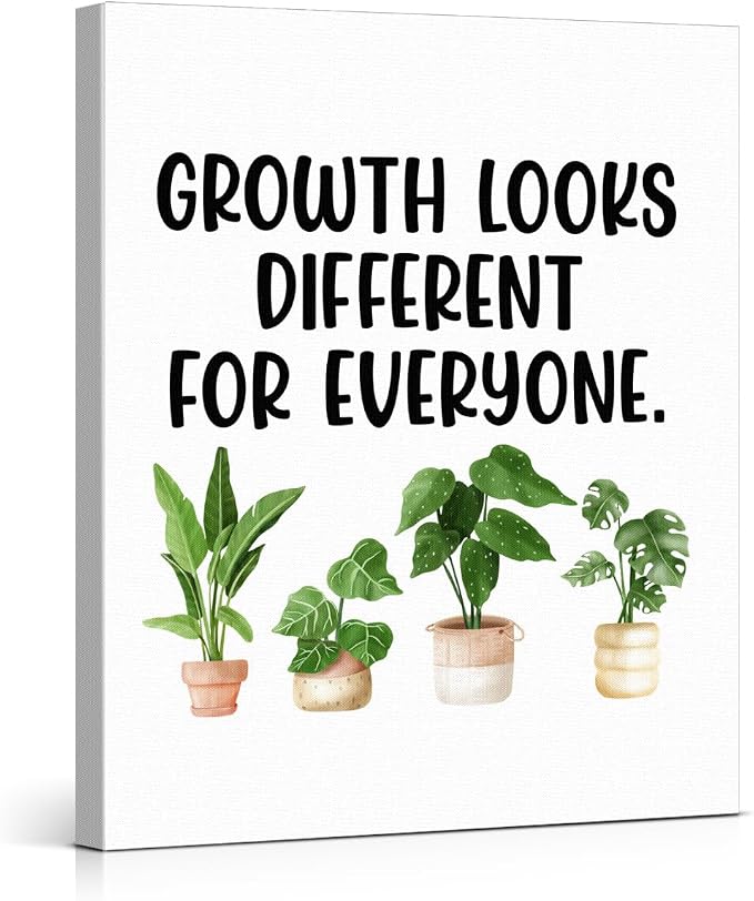 Motivational Wall Art Classroom Decor, Inspirational Mental Health Posters