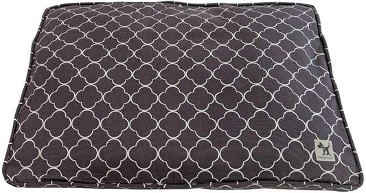 Molly Mutt Sheepy Wool-Filled Crate Pad, GOTS-Certified 100% Organic Cotton Canvas Cover with Soft 100% Natural Wool Insert, Ideal for Dog Bed or Kennel, Clark Gable, 54" x 37" x 2.5"