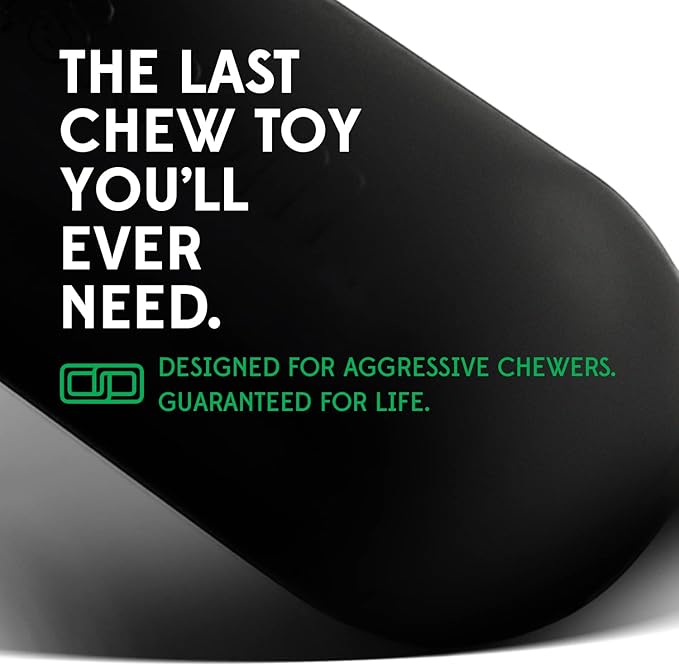 Goughnuts — Dog Toys for Aggressive Chewers | Virtually Indestructible Dog Toy Stick for Medium Breeds Such as Pit Bulls | Heavy Duty Dog Toy | Green