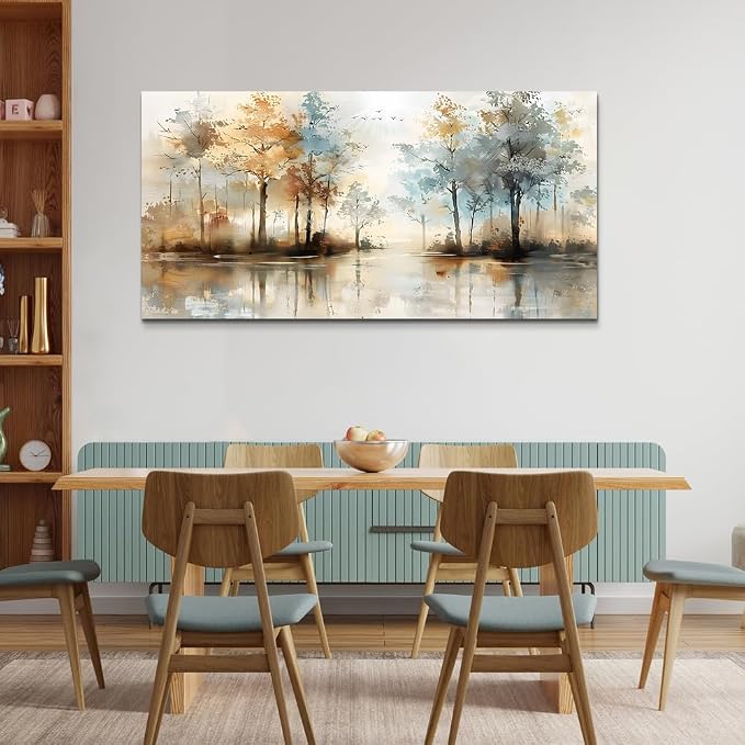 Lapremoly Large Wall Decor For Living Room Framed Wall Art for Bedroom Abstract