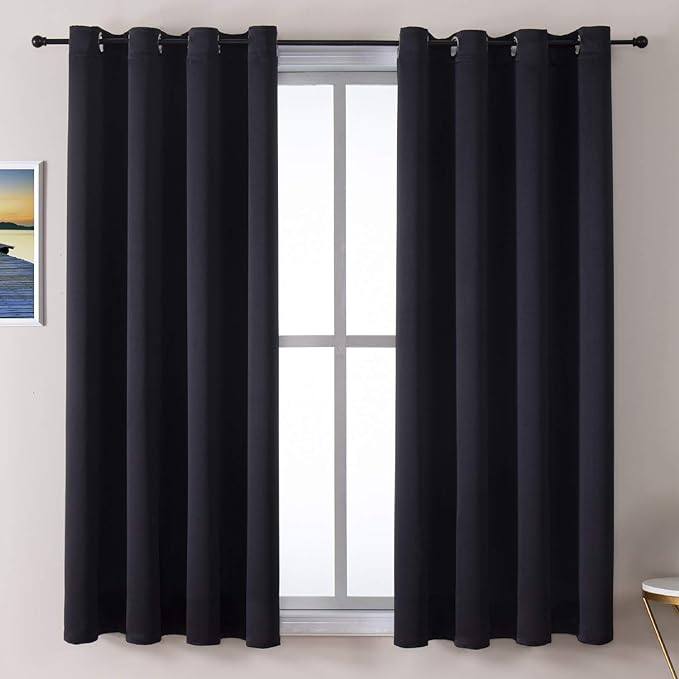 ChrisDowa Grommet Blackout Curtains