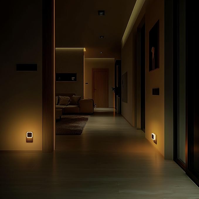 Sujeet Night Light, Night Lights Plug into Wall 4-Pack, Nightlight Plug in