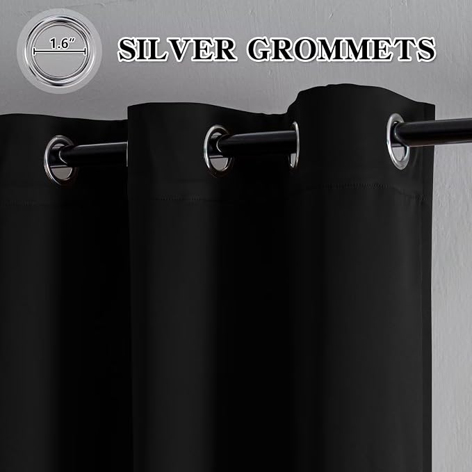 IGEMAEVE 100% Blackout Curtains