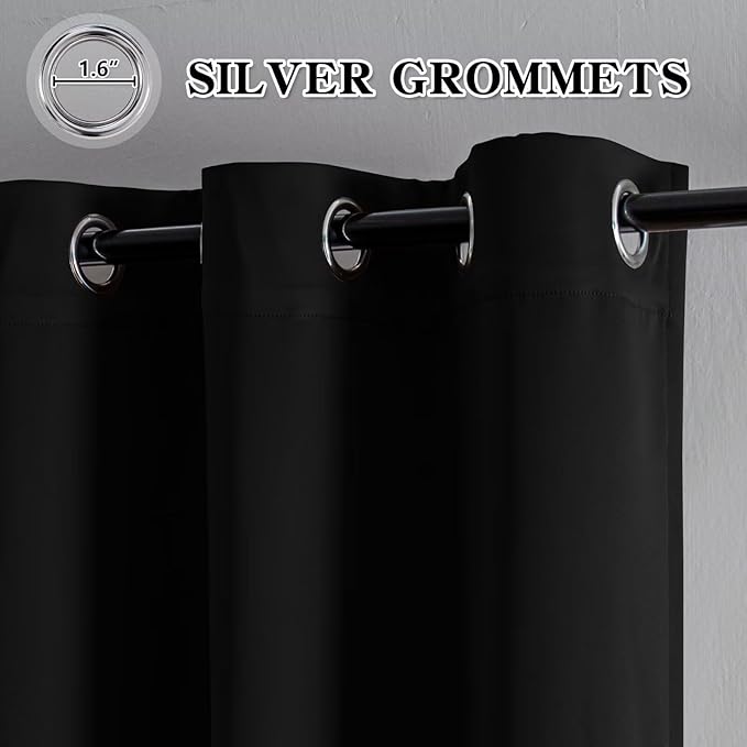 IGEMAEVE 100% Blackout Curtains