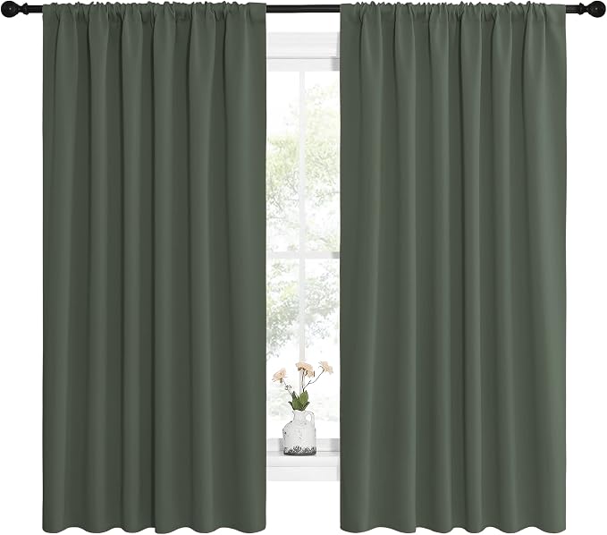 NICETOWN Bedroom Curtains Blackout Draperies