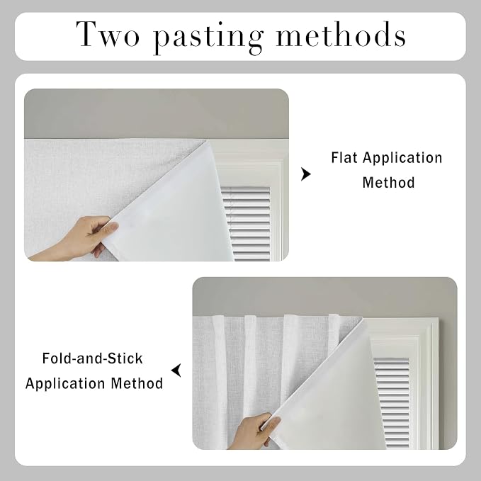 Adhesive 100% Blackout Curtain