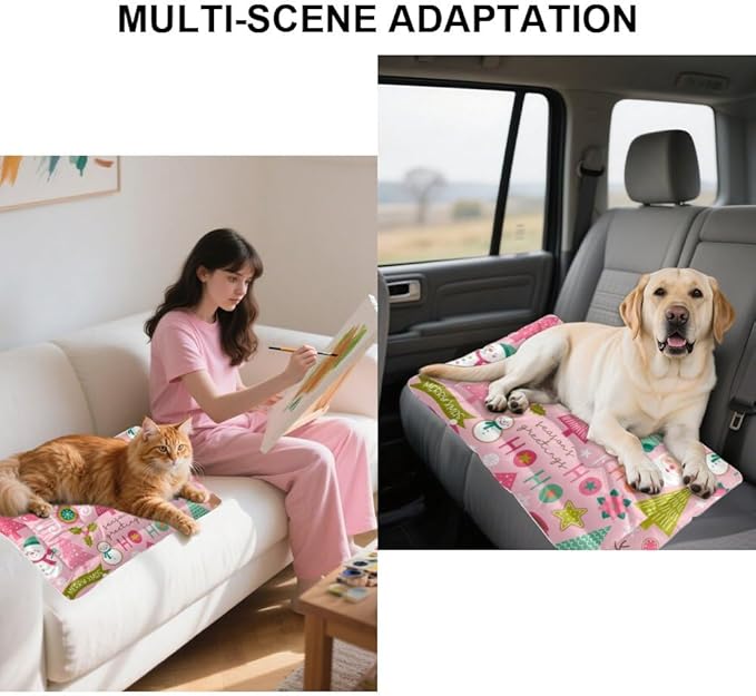 Cute Cloud Coral Pink Dog Bed Furniture Dog Crate Mat Washable Crate Pad Medium Bed for Washable Non-Slip Beds Beds for Small Dogs Mat Medium Size Indoor Outdoor 36X24 Inch