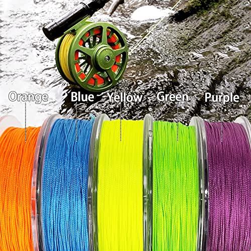 Aventik Dacron Braided Fly Line Backing 100Y/200Y 20LB/30LB - color: Green, size: 30LB,100YARD