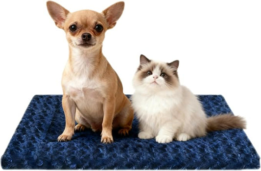 Dog Bed Mat - Reversible Dog Crate Bed Mats, Soft & Breathable Kennel Pad, Durable Crate Bed for Small Medium Large Dogs & Cats
