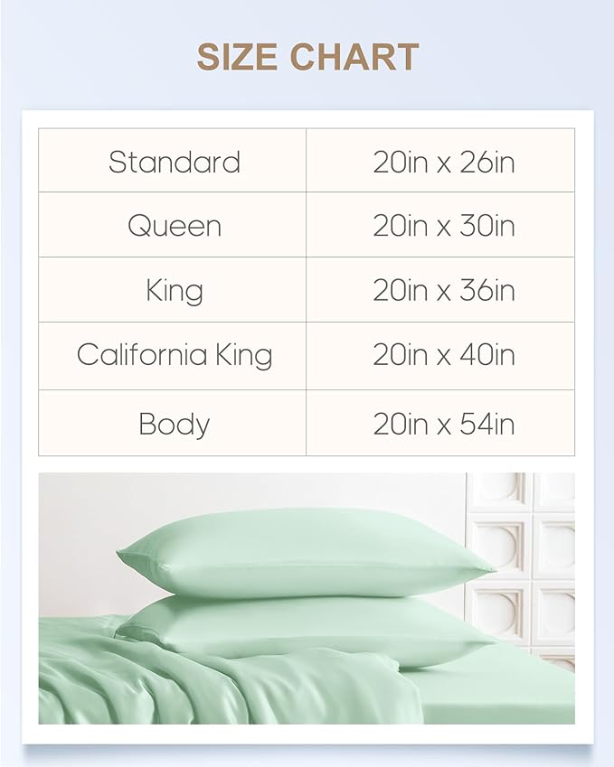 THXSILK Set of 2 100% Mulberry Silk Pillowcase for Hair and Skin, Grade 6A+ Mulberry Silk Pillow Cases 22 Momme, Hypoallergenic Pillow Case Cover with Zipper (Queen 20"x30", Turquoise Green)