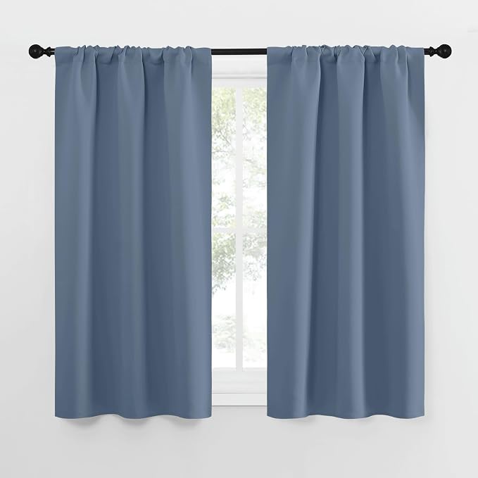 NICETOWN RV Blackout Curtains for Camper Windows, Short Blackout Curtains &
