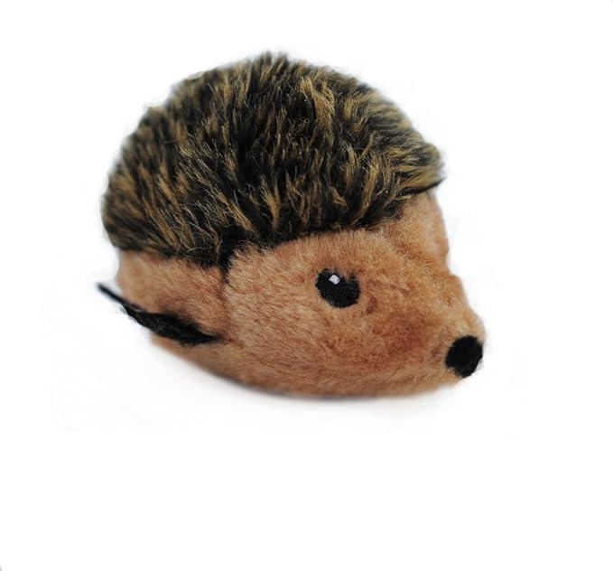 ZippyPaws Burrow Replacement Miniz - Interactive Dog & Puppy Toys for Boredom, Stimulating Pet Products to Keep Them Busy, Plush Refills for Hide & Seek Puzzle, Squeaky Toy for Enrichment - Hedgehogs