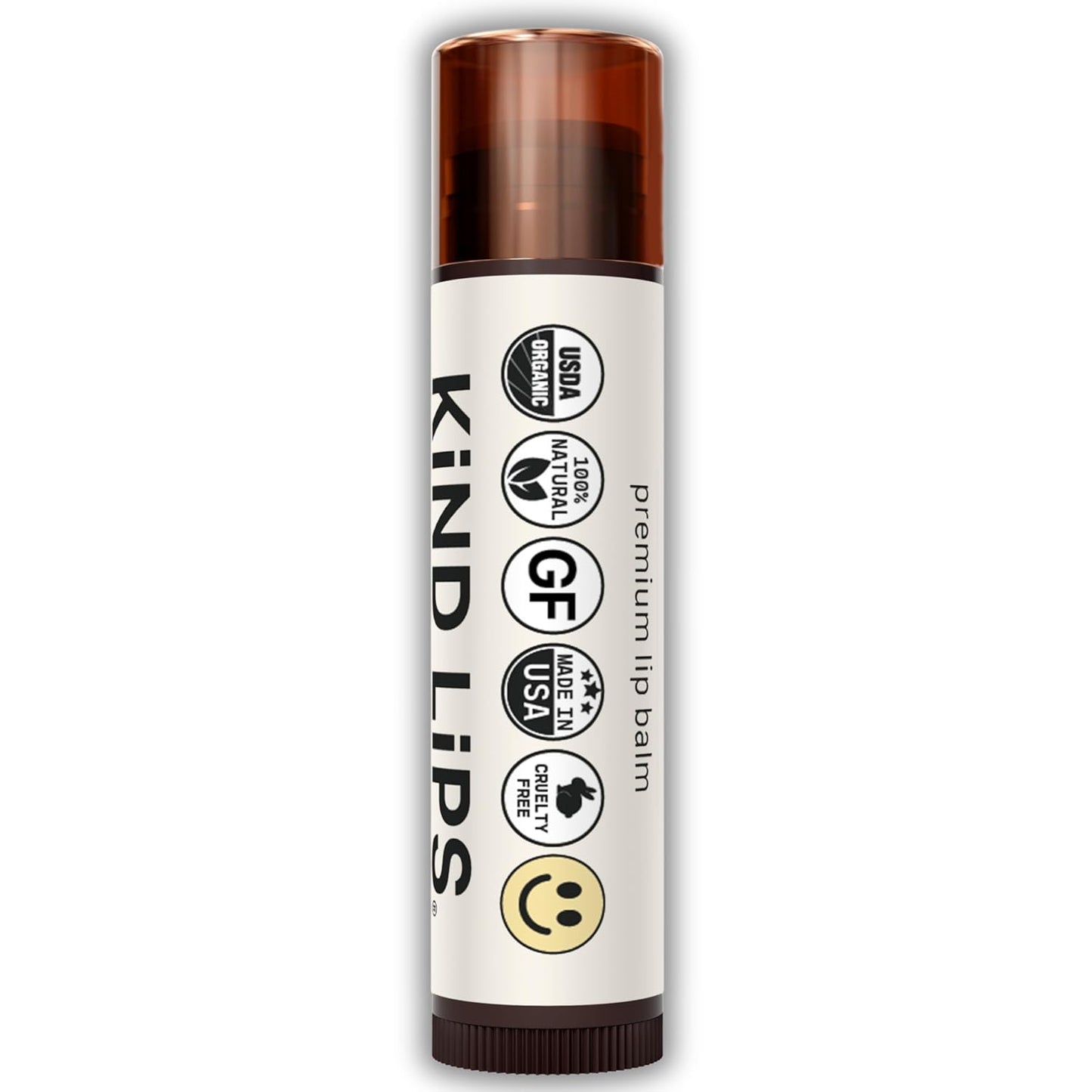 Sweet Mint Lip Balm – Natural Minty Lip Moisturizer with Organic Ingredients | Gluten-Free, Grain-Free, Paraben-Free Chapstick Alternative for Dry Lips | Kind Lips Single Tube
