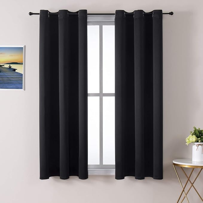 ChrisDowa Small Window Curtains 40 inches Long