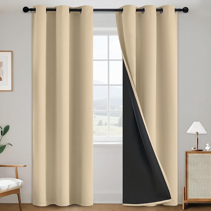 SimpleHome 100% Blackout Curtains