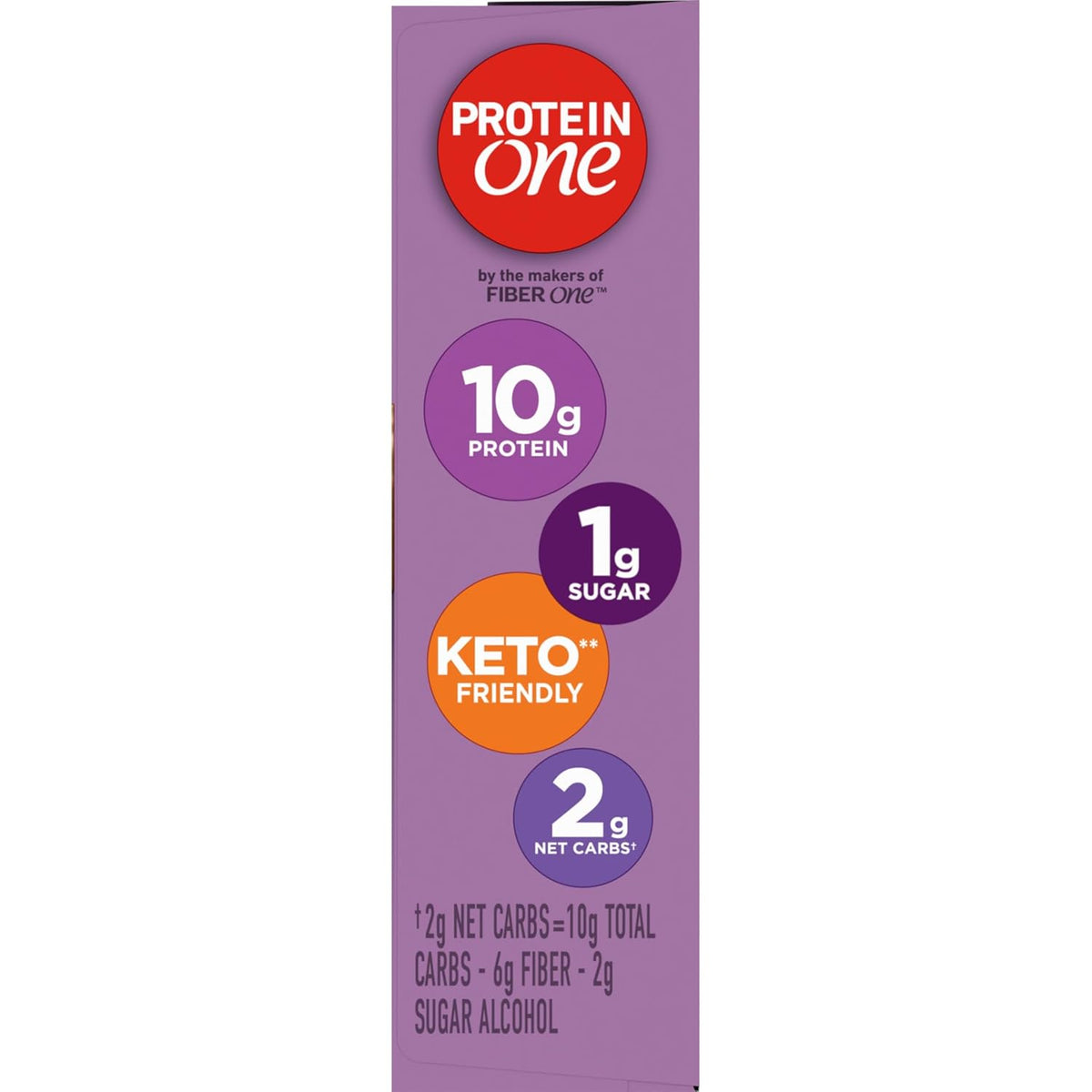 Protein One Peanut Butter Chocolate Protein Bars, GLP-1 Friendly, 5 Ct, 4.8 oz