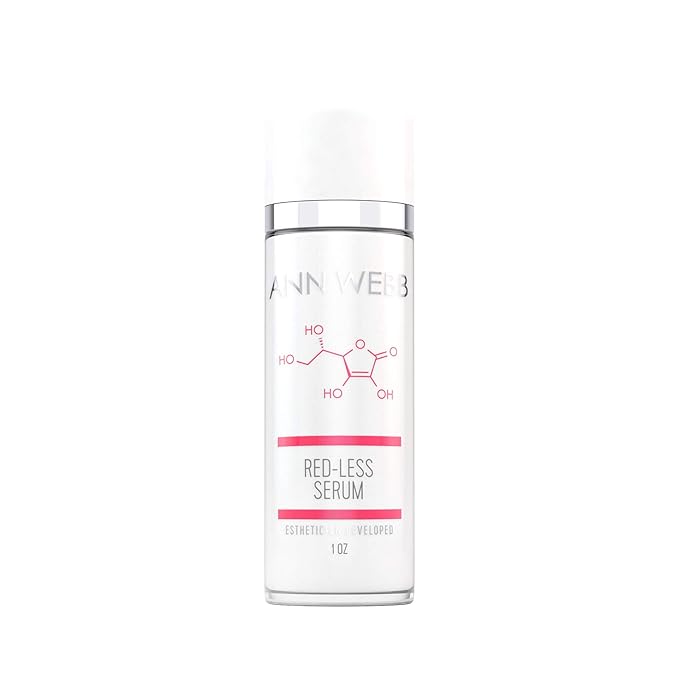Redless Relief Serum - All Natural Calming, Anti-aging, Hydrating, Brightening, Anti-Oxidant Radiant Skin Glow Serum w/Vitamin C, Vitamin E Fights Rosacea (Redness) & Boosts Collagen(1oz)