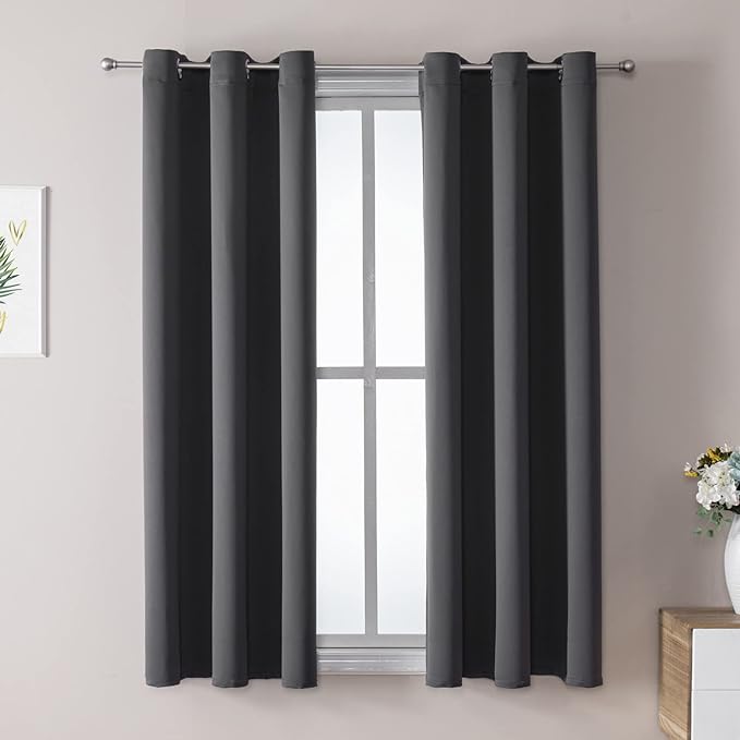ChrisDowa Grommet Blackout Curtains