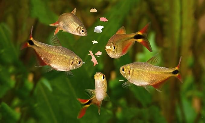 Aquatic Foods Inc. 30% Spirulina Premium Flakes for African Cichlids, All Central and South American Cichlids, Koi, Pond Fish, All Community Tropical Fish...WL…2-lbs Poly Bag