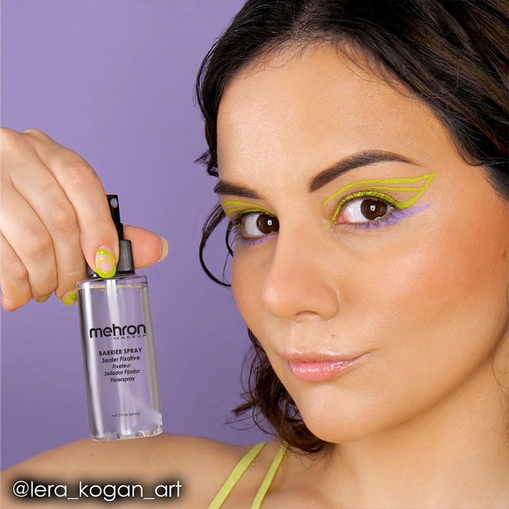 Mehron Makeup Barrier Spray | Setting Spray for Makeup | Make up Setting Spray for Face 9 fl oz (266 ml)
