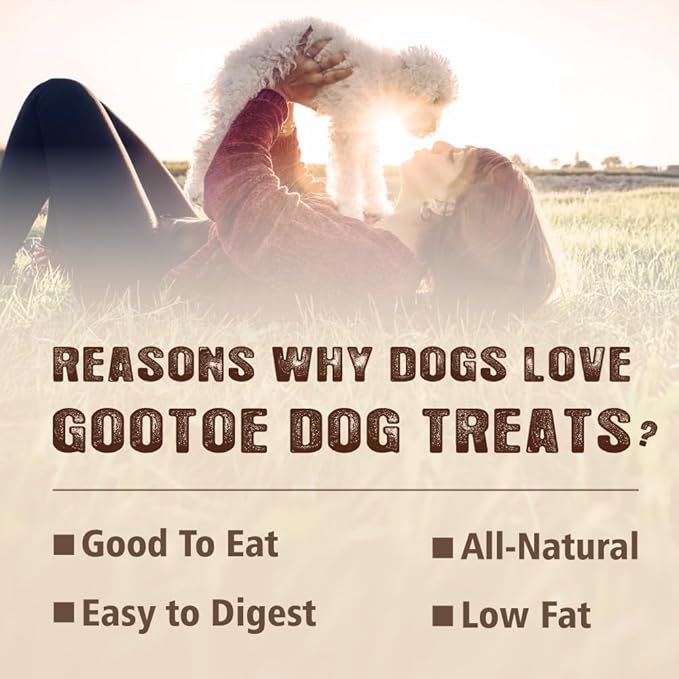 Gootoe Chicken Dog Treats – Chicken Sticks with Chicken Liver 1.5 lb – All Natural, Grain-Free, Low Fat, Premium Training Chews, Healthy & Easily Digestible
