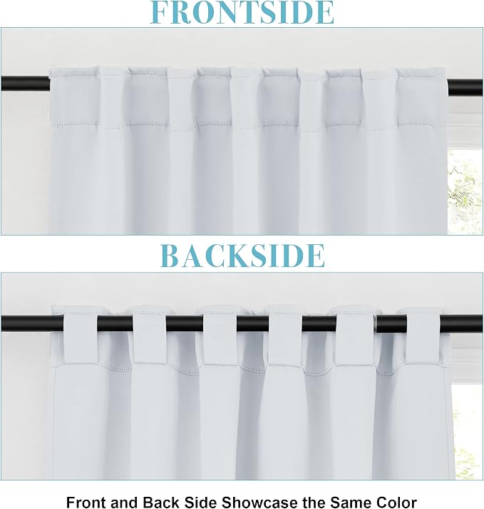 RYB HOME Small Window Curtains