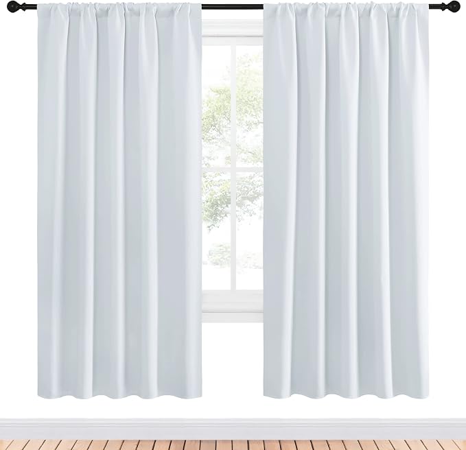 NICETOWN Bedroom Window Curtain Panels