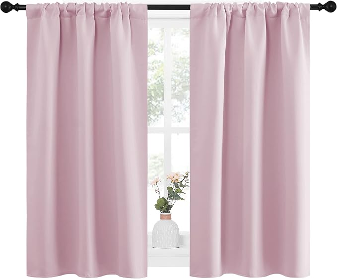 NICETOWN Kitchen Curtains Thermal Insulated Curtains & Drapes, Small Window