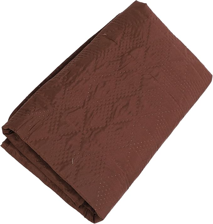 Dog Bed Cover, Slip Washable Pet Blanket, Double Sided Material with Non Slip Bottom, Sofa Couch Furniture Protector for Cat Puppy, Brown Polyester (30x70in/ 76.2x177.8cm)